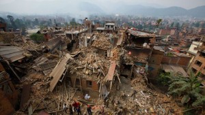 Erdbeben in Nepal mit der Magnitude von 7,8-das schlimmste Erdbeben seit 80 Jahren